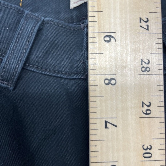 Levis 550 Womens Size 6 Relaxed Boot Cut Denim Jeans Black vintage 90’s - Picture 8 of 12